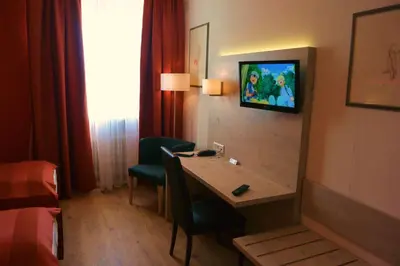 TV/Unterhaltungsangebot in der Unterkunft Hotel Schlee
