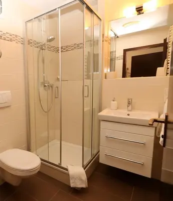 Ein Badezimmer in der Unterkunft Central Pearl