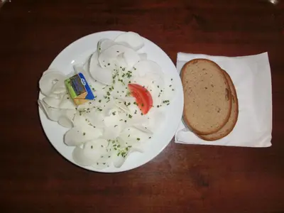 Essen im Hotel oder in der Nähe
