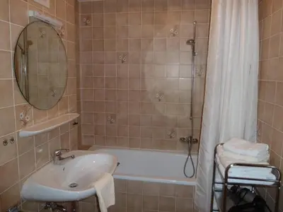 Ein Badezimmer in der Unterkunft Ferienwohnanlage Hochgern