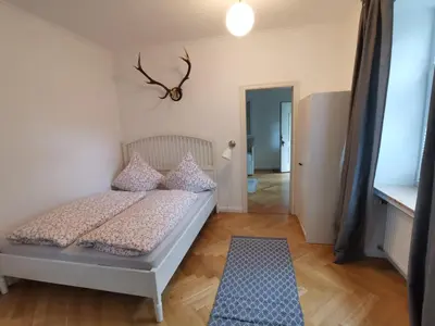 Ein Bett oder Betten in einem Zimmer der Unterkunft Landhaus Haser