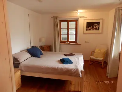 Ein Bett oder Betten in einem Zimmer der Unterkunft Prälatenstraße 10