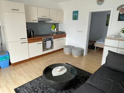 Küche/Küchenzeile in der Unterkunft Kosumi Apartment