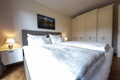 Ein Bett oder Betten in einem Zimmer der Unterkunft Fernweh