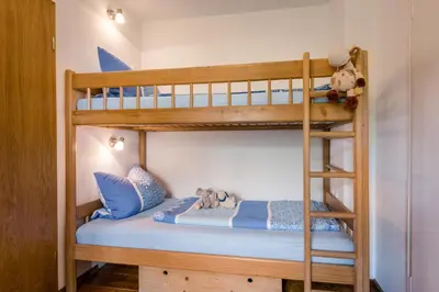 Ein Bett oder Betten in einem Zimmer der Unterkunft Möderlhof