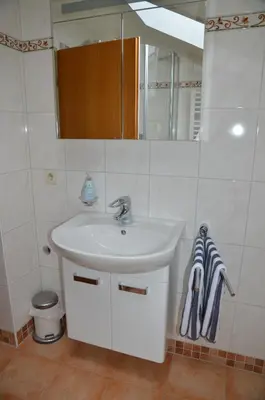 Ein Badezimmer in der Unterkunft Ferienwohnung Steinhauser