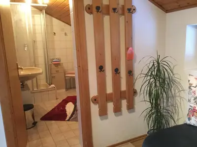 Ein Badezimmer in der Unterkunft Apartements Ingrid Unhoch-Raggl