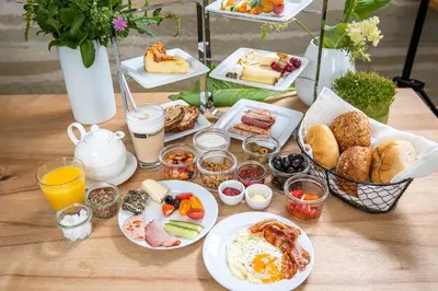 Essen im Hotel oder in der Nähe