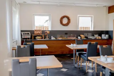 Kaffee-/Teezubehör in der Unterkunft Hotel Donau-Ries