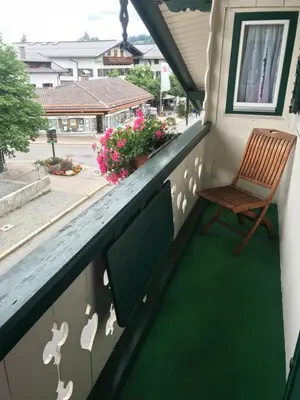 Ein Balkon oder eine Terrasse in der Unterkunft Ferienwohnung Giacomelli 2