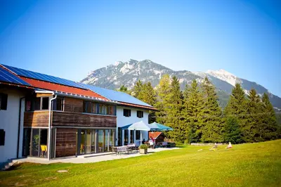 Naturlandschaft in der Nähe des Hostels