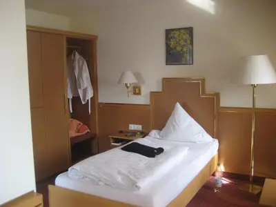 Ein Bett oder Betten in einem Zimmer der Unterkunft Hotel-Gasthof Maisberger