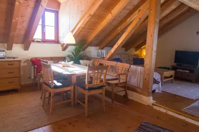 TV/Unterhaltungsangebot in der Unterkunft Ferienwohnung Amato
