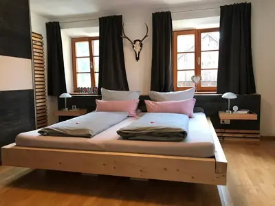 Ein Bett oder Betten in einem Zimmer der Unterkunft mein Quartier
