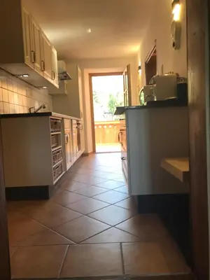 Küche/Küchenzeile in der Unterkunft mein Quartier
