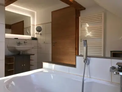 Ein Badezimmer in der Unterkunft mein Quartier