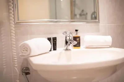 Ein Badezimmer in der Unterkunft Amici