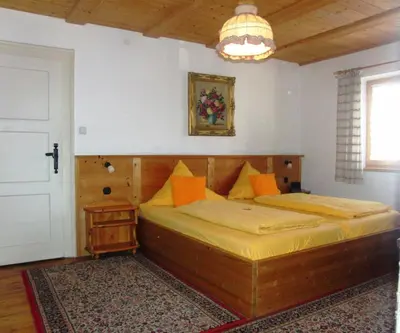 Ein Bett oder Betten in einem Zimmer der Unterkunft Haus Christoph