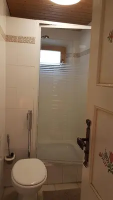 Ein Badezimmer in der Unterkunft Haus Christoph