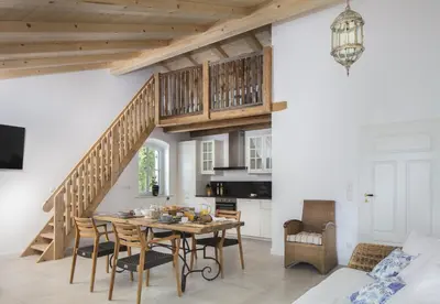 Küche/Küchenzeile in der Unterkunft Ferienwohnung Chiemsee