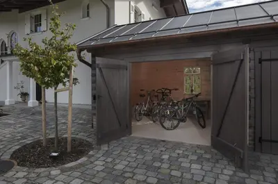 Radfahren an der Unterkunft Ferienwohnung Chiemsee oder in der Nähe