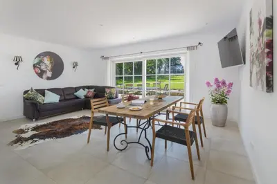 TV/Unterhaltungsangebot in der Unterkunft Ferienwohnung Chiemsee