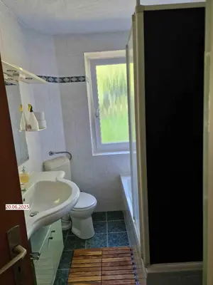 Ein Badezimmer in der Unterkunft Casa Papa