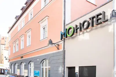 Das Gebäude in dem sich das Hotel befindet