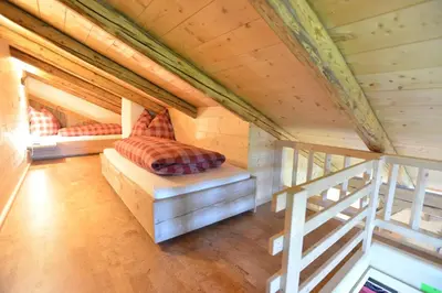 Ein Bett oder Betten in einem Zimmer der Unterkunft Biohof Unterstadl