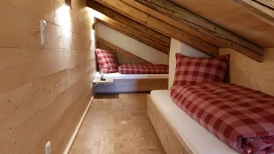 Ein Bett oder Betten in einem Zimmer der Unterkunft Biohof Unterstadl