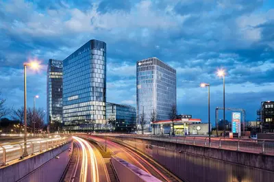 Das Gebäude in dem sich das Hotel befindet