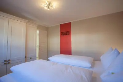 Ein Bett oder Betten in einem Zimmer der Unterkunft Lebenslust