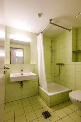 Ein Badezimmer in der Unterkunft Jugendherberge Bad Tölz