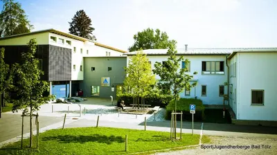 Das Gebäude in dem sich das Hostel befindet