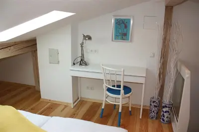 Ein Bett oder Betten in einem Zimmer der Unterkunft Alpenkieker