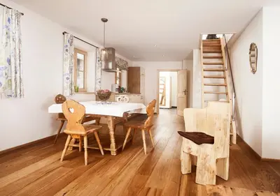 Grundriss der Unterkunft Ferienwohnung Glaserhäusl Seeblick