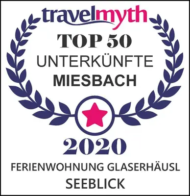 Ein Zertifikat, Auszeichnung, Logo oder anderes Dokument, das in der Unterkunft Ferienwohnung Glaserhäusl Seeblick ausgestellt ist