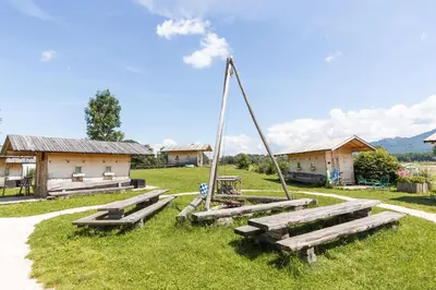 Naturlandschaft in der Nähe des Ferienhauses
