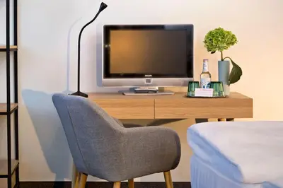 TV/Unterhaltungsangebot in der Unterkunft Hotel Rotkreuzplatz