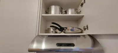 Küche/Küchenzeile in der Unterkunft Appartementhaus Florianshof