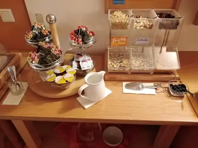 Essen im Hotel oder in der Nähe