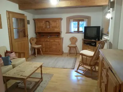 TV/Unterhaltungsangebot in der Unterkunft Ferienhaus Kraihof, Münchner Straße 234