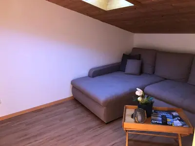 Ein Sitzbereich in der Unterkunft Haus Koch-Lechner