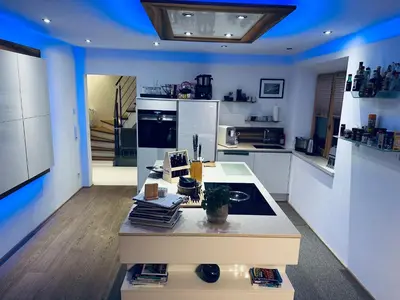 Küche/Küchenzeile in der Unterkunft Hofwies-Exklusiv - Privates Luxus-Boutique Ferienhaus 8 Pax