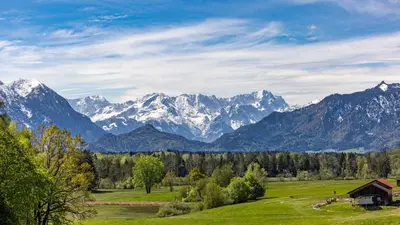 Naturlandschaft in der Nähe der Ferienwohnung