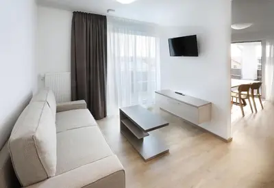 TV/Unterhaltungsangebot in der Unterkunft Apartment Hotel 37