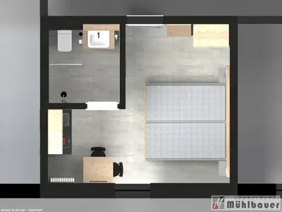 Grundriss der Unterkunft Apartment Hotel 37