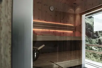 Küche/Küchenzeile in der Unterkunft Berghotel Altes Wallberghaus