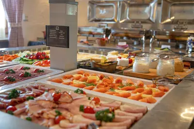 Essen im Hotel oder in der Nähe