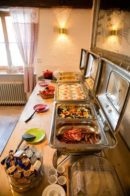 Essen im Hotel oder in der Nähe